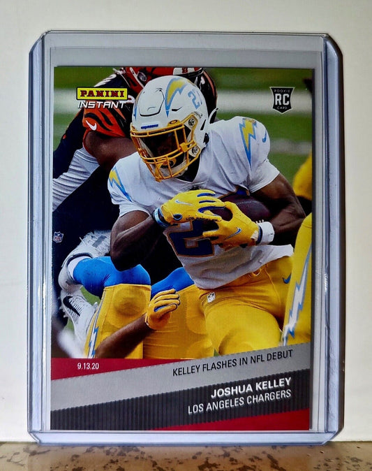 Joshua Kelley 2020 Panini NFL #21 Rookie Football Card LA Chargers 1 of 199