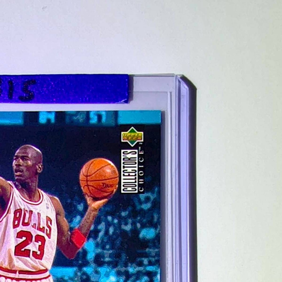 Michael Jordan 1995-96 Upper Deck Collector's Choice #410 Card Chicago Bulls