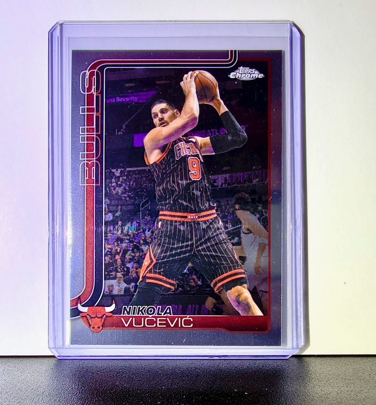 Nikola Vučević 2025-26 NBA Topps Chrome Update #78 Basketball Card Chicago Bulls