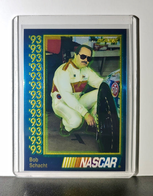 Bob Schacht 1993 Maxx Premier Plus Racing #86 NASCAR Card Bob Schacht Racing