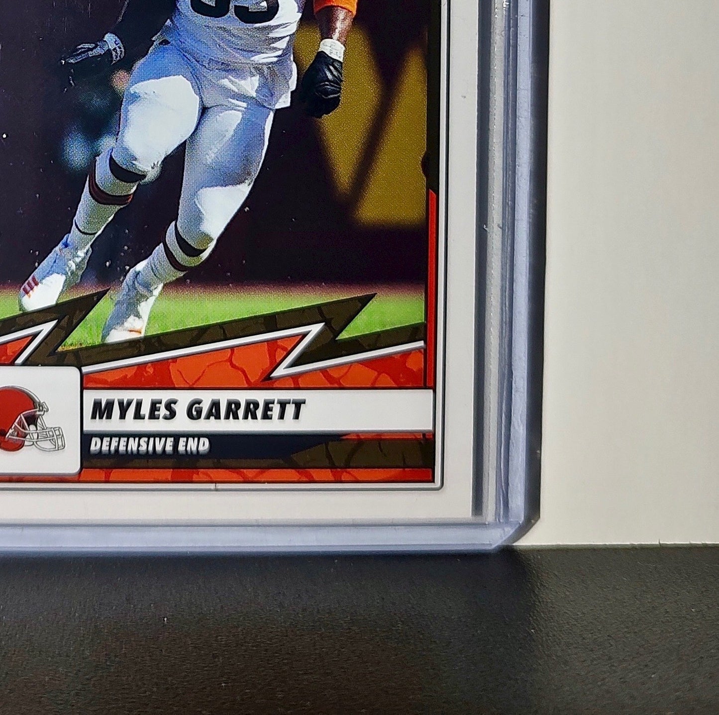 Myles Garrett 2025 Panini NFL #24 Sticker Card Cleveland Browns