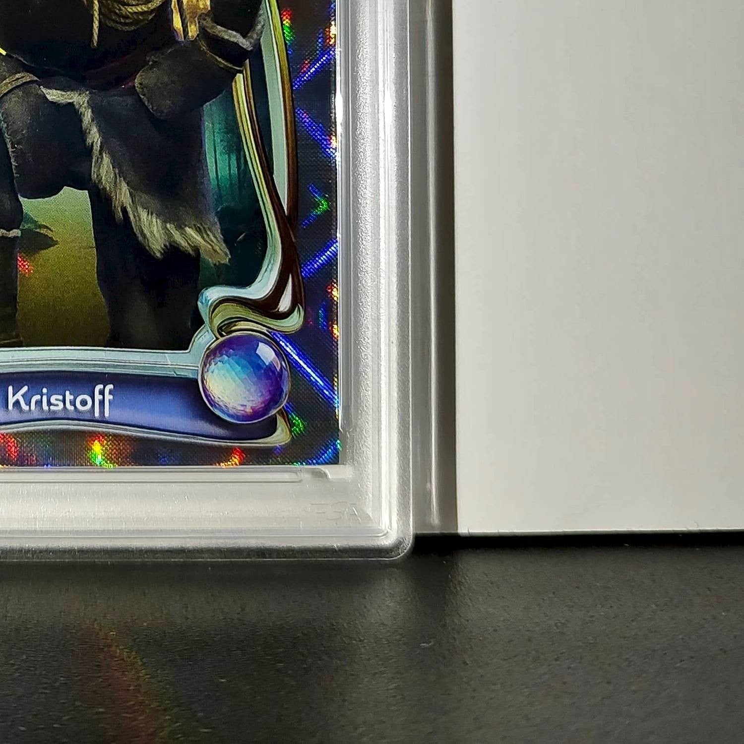 Kristoff 2025 Topps Disney Wonder #84 Winter Variant Card Frozen PSA 9