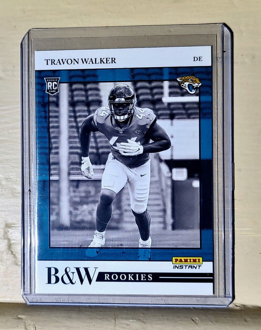 Travon Walker 2022 Panini NFL Black & White Rookies #1 Football Card 1 of 649