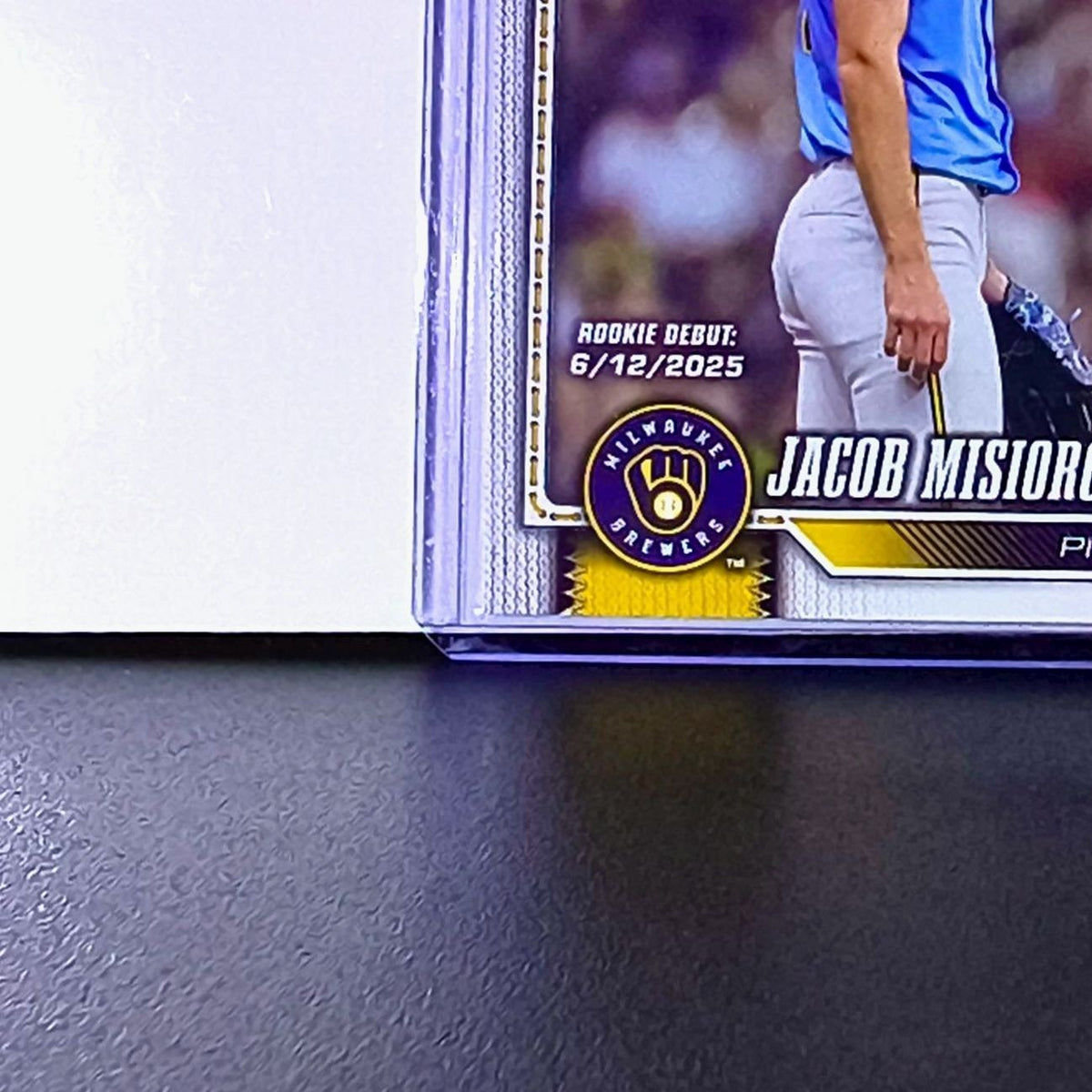 Jacob Misiorowski Rookie 2026 Topps Update MLB #US136 Card Milwaukee Brewers