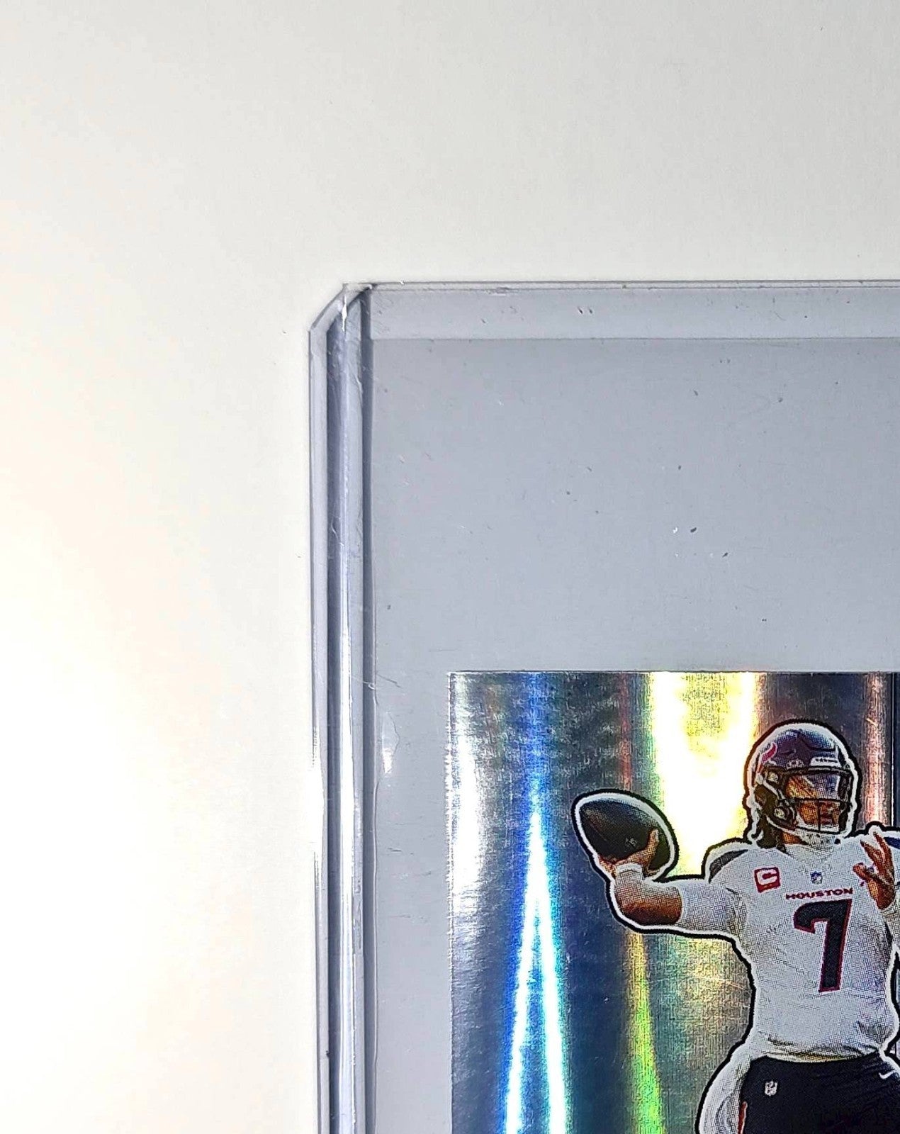 C.J. Stroud 2025 Panini NFL #167 Foil Sticker Houston Texans