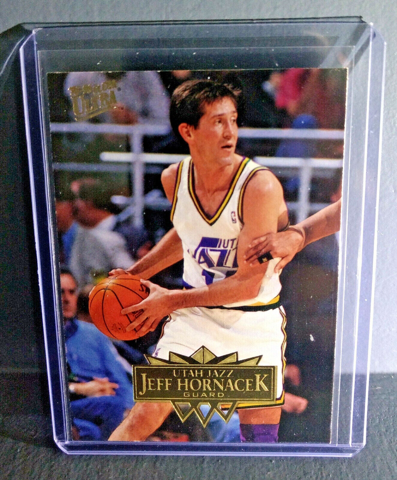 1995-96 Jeff Hornacek Fleer Ultra #184 Basketball Card