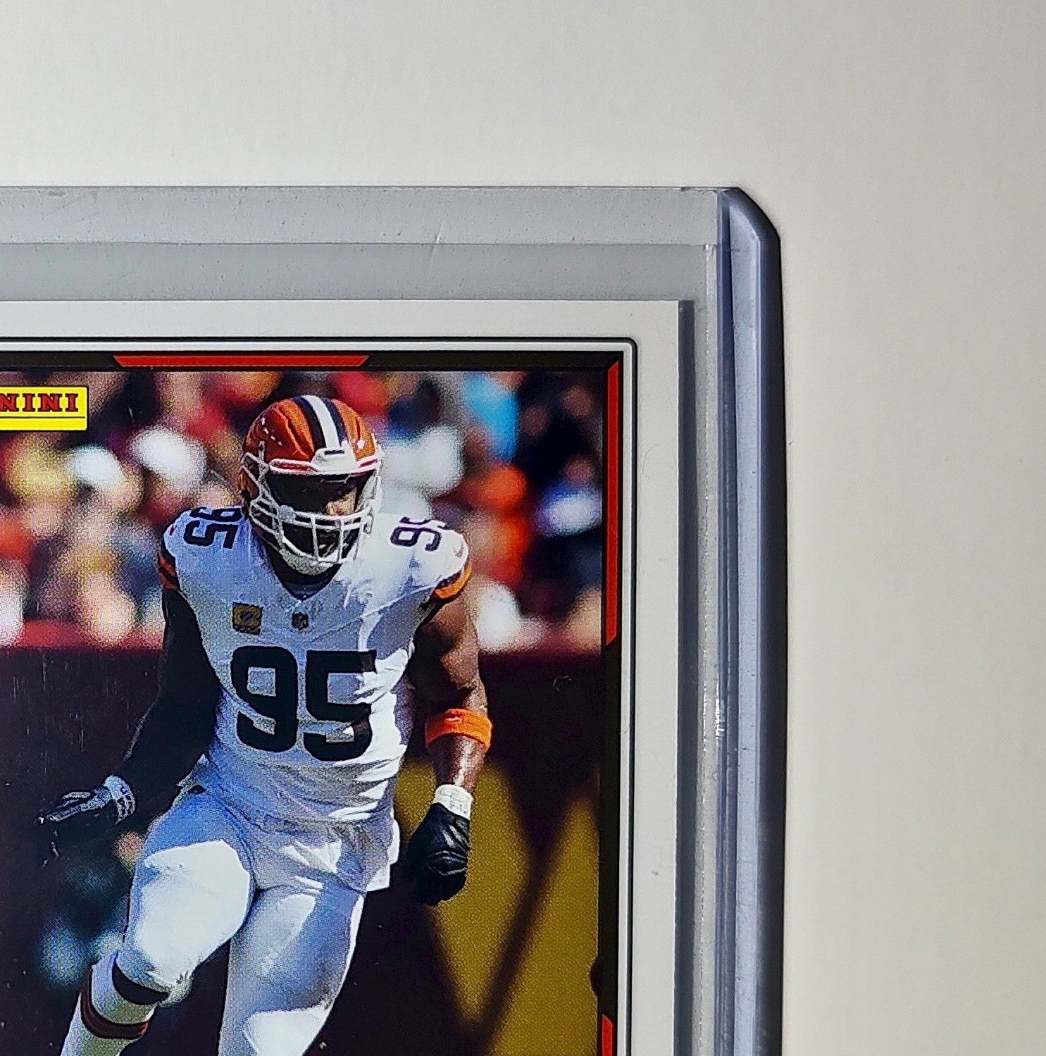 Myles Garrett 2025 Panini NFL #24 Sticker Card Cleveland Browns