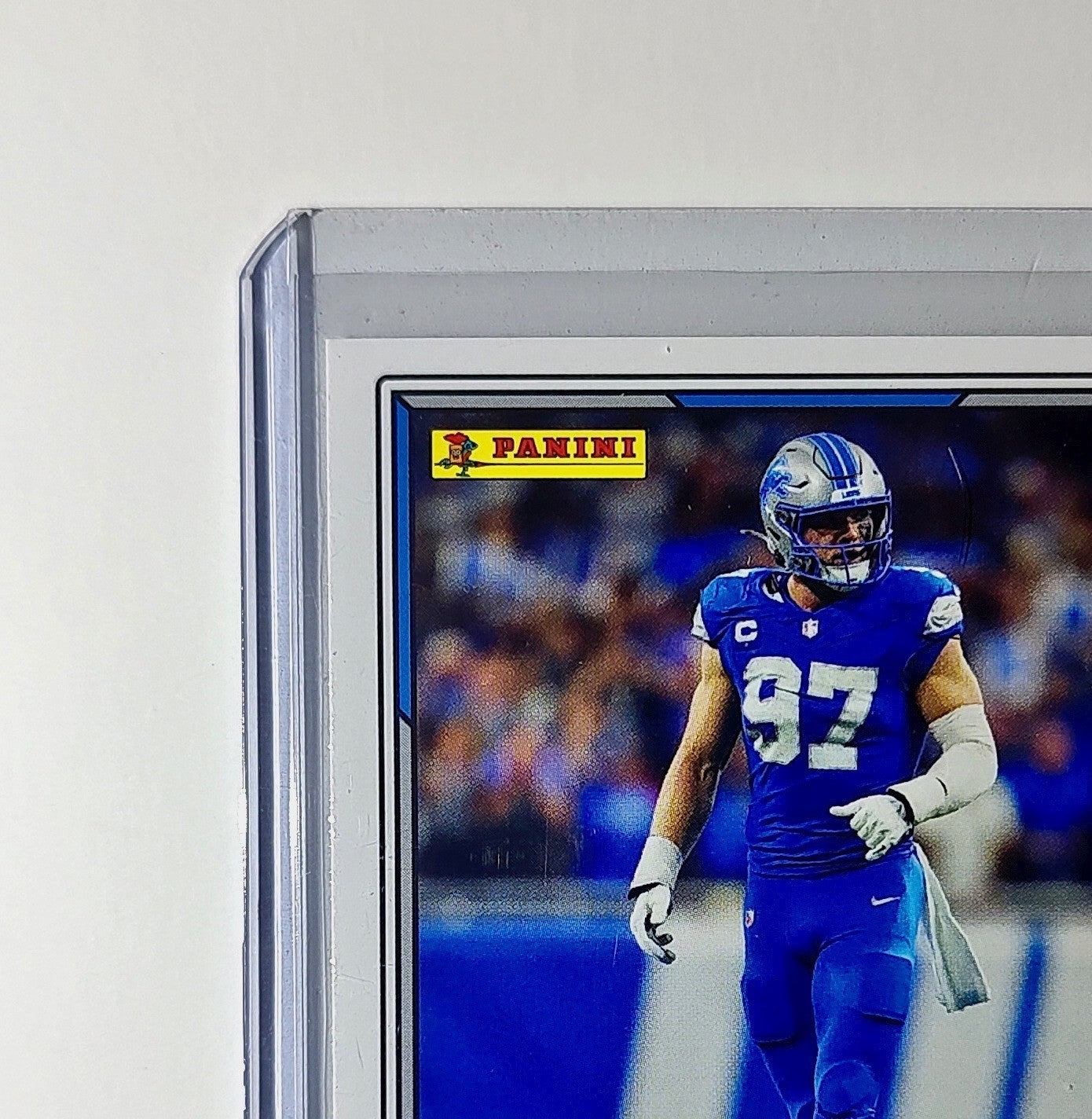 Aidan Hutchinson 2025 Panini NFL #39 Sticker Card Detroit Lions