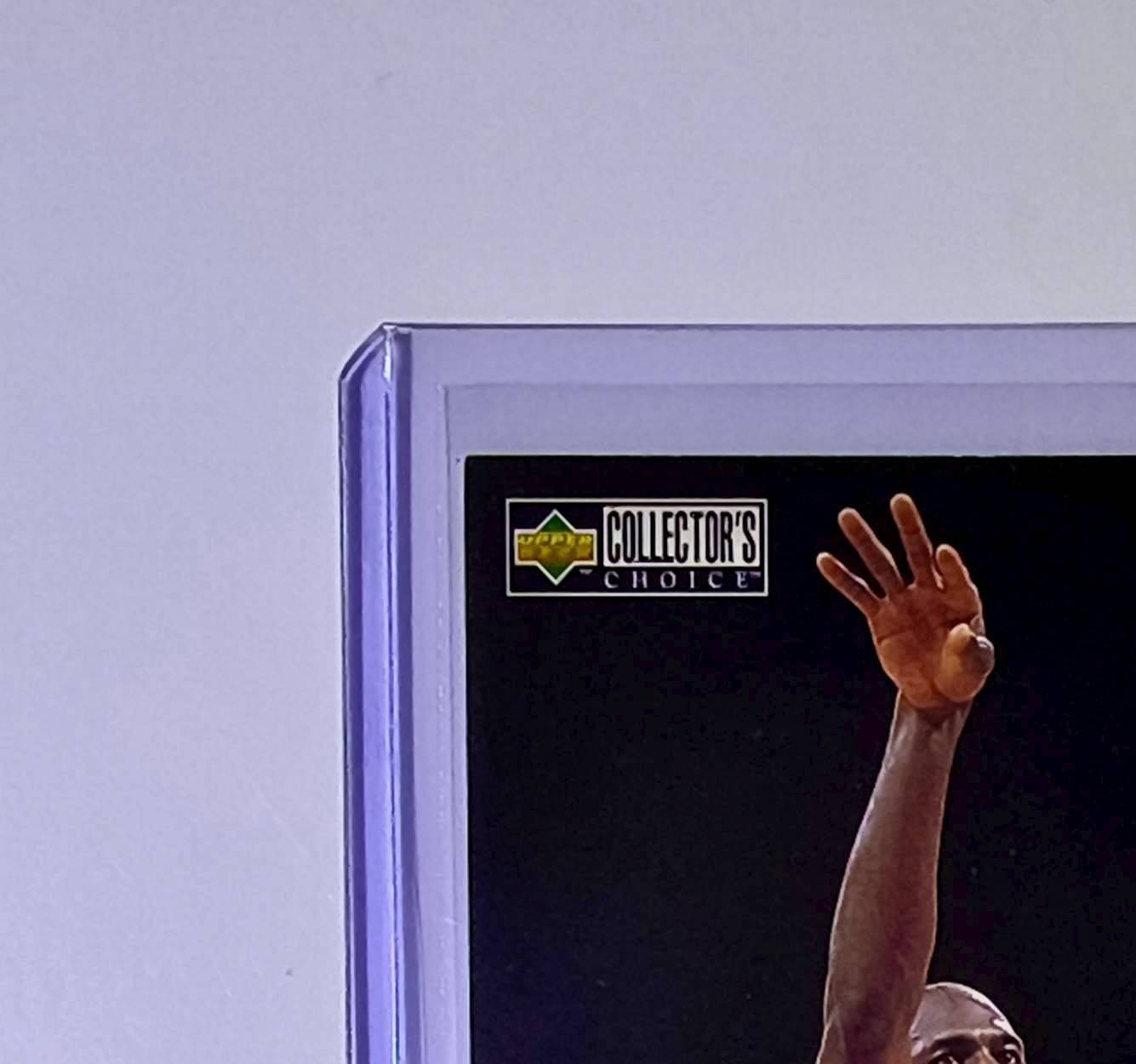 Michael Jordan 1997-98 Upper Deck Collector's Choice #389 Card Chicago Bulls