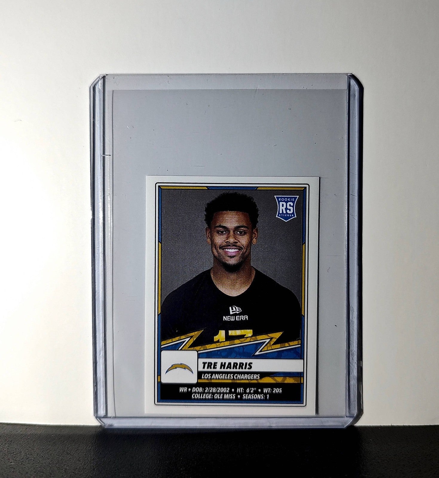 Tre Harris Rookie 2025 Panini NFL #285 Sticker Chargers