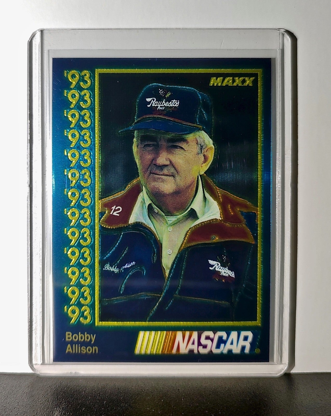 Bobby Allison 1993 Maxx Premier Plus Racing #116 NASCAR Bobby Allison Racing