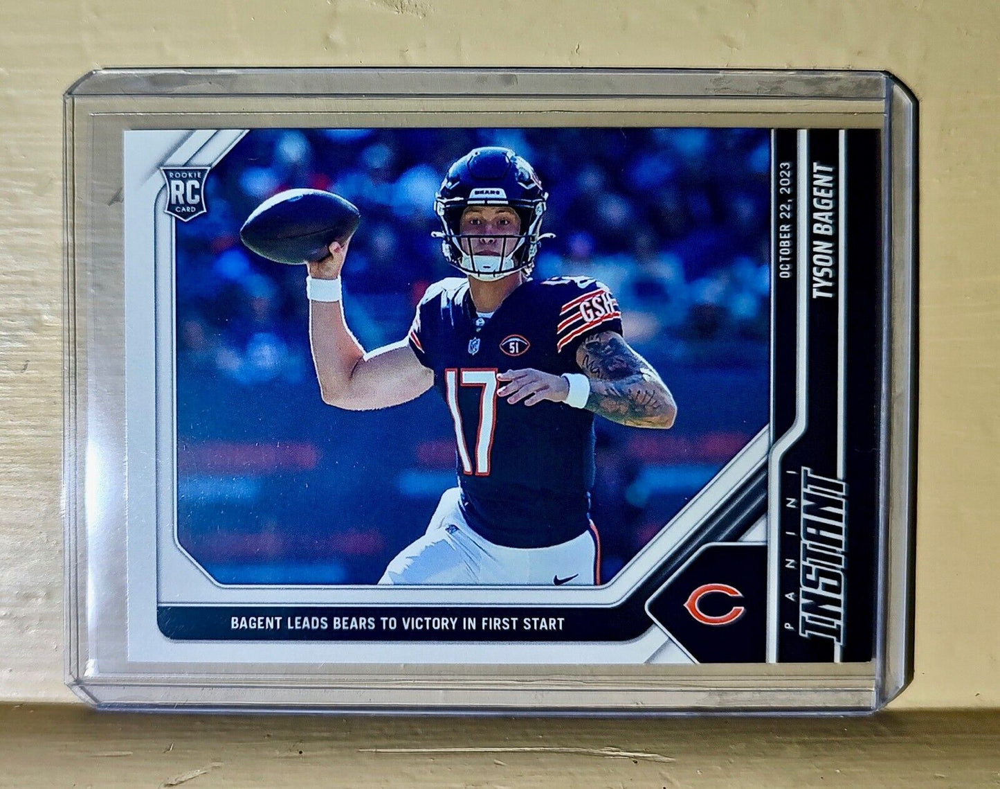 Tyson Bagent 2023 Panini NFL Rookie Football #18 Card 1 of 1003 Bears