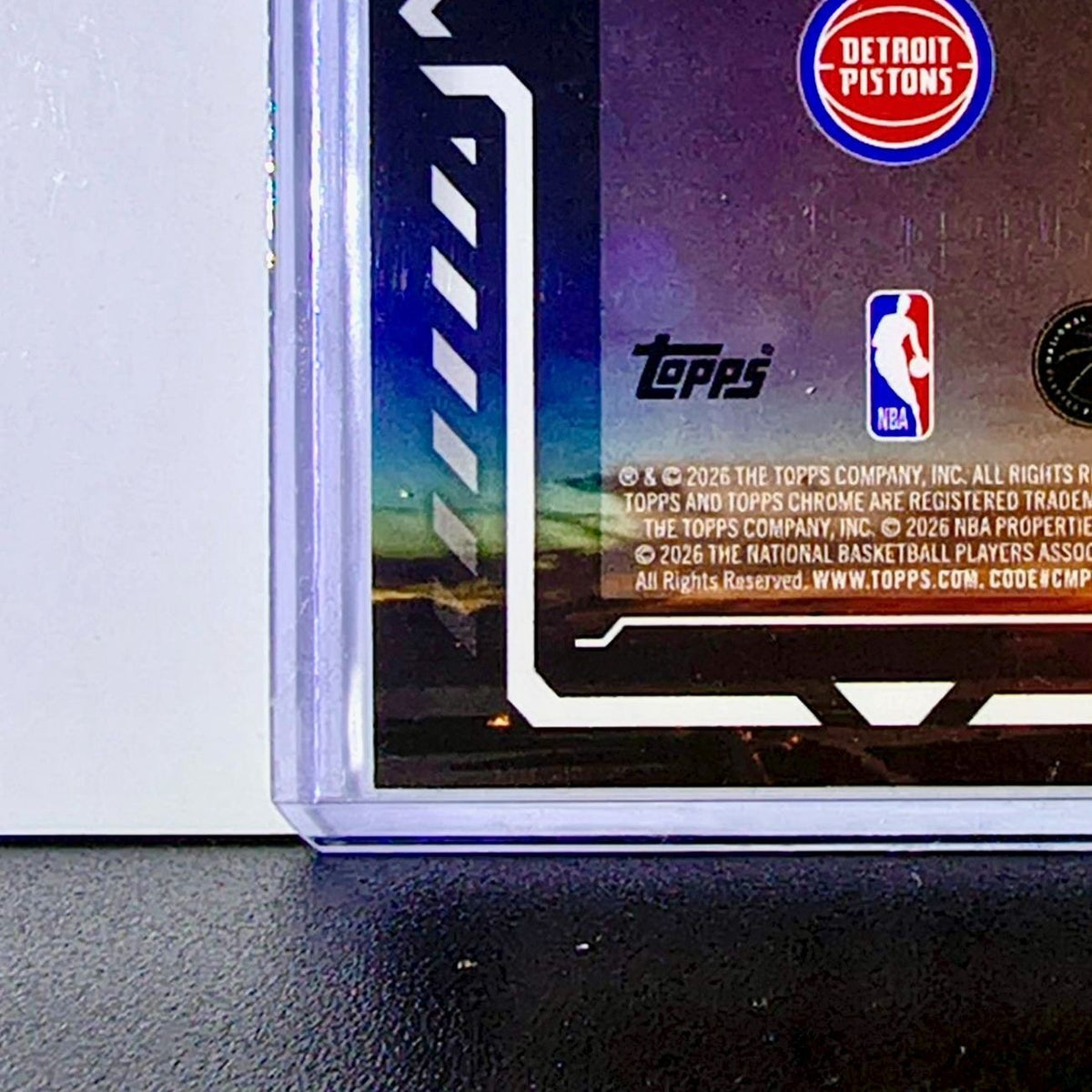 Cade Cunningham 2025-26 NBA Topps Chrome Update Activators #AC-8 Card Pistons