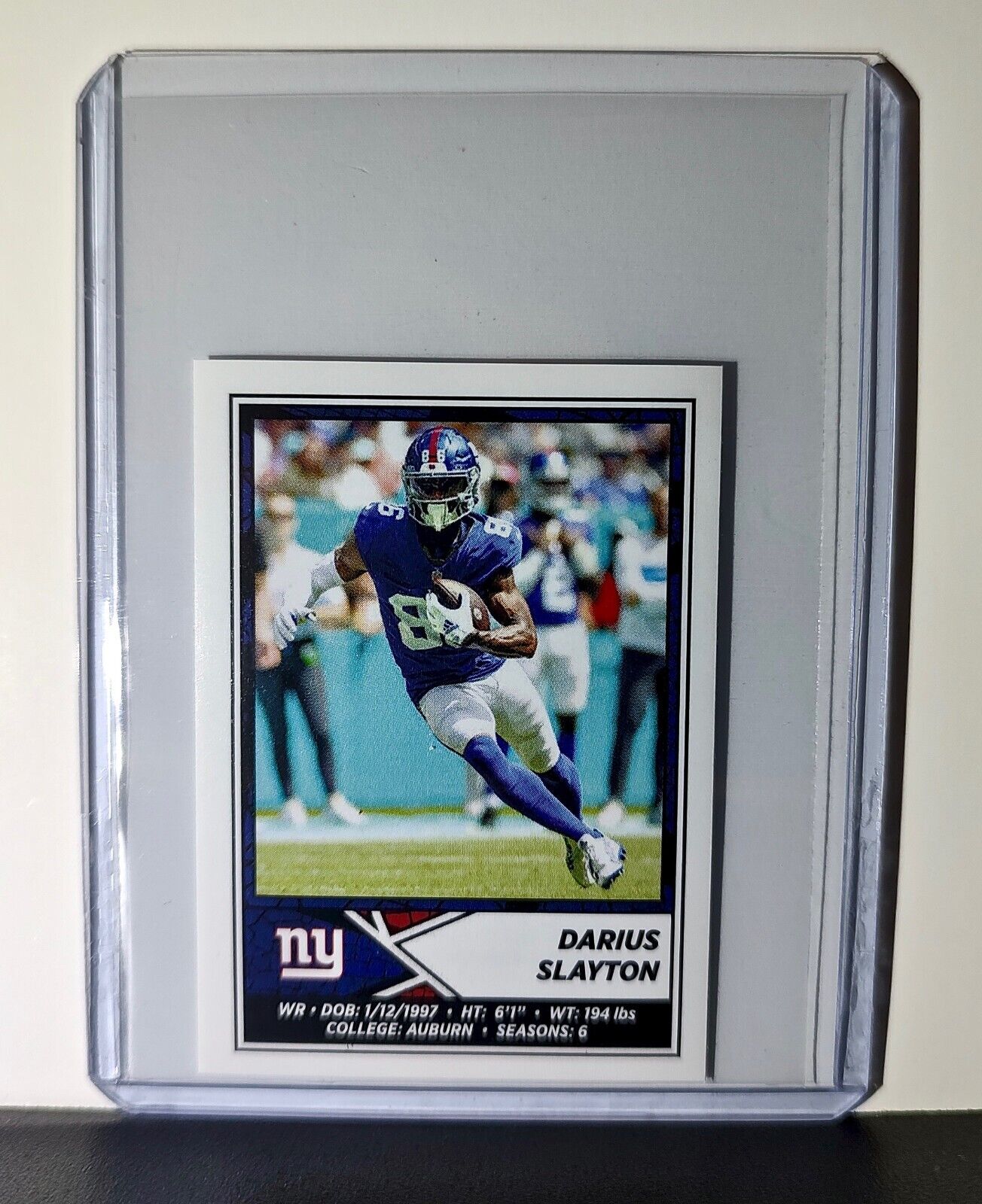 Darius Slayton 2024 Panini NFL Sticker #317 New York Giants