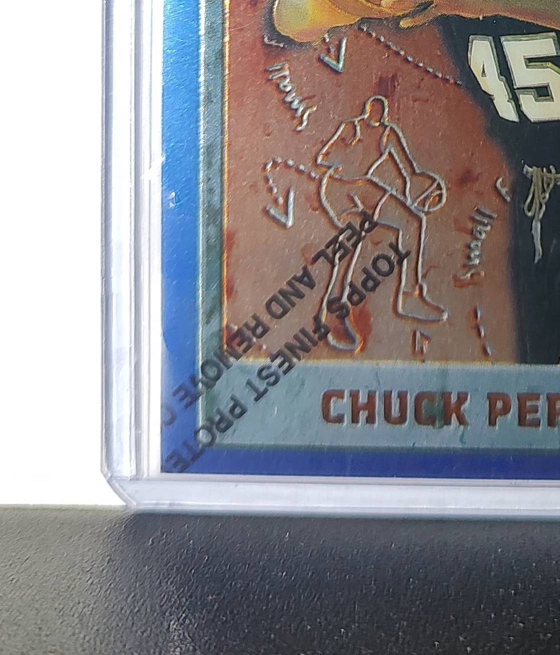 Chuck Person 1995-96 Topps Finest NBA #146 Card San Antonio Spurs