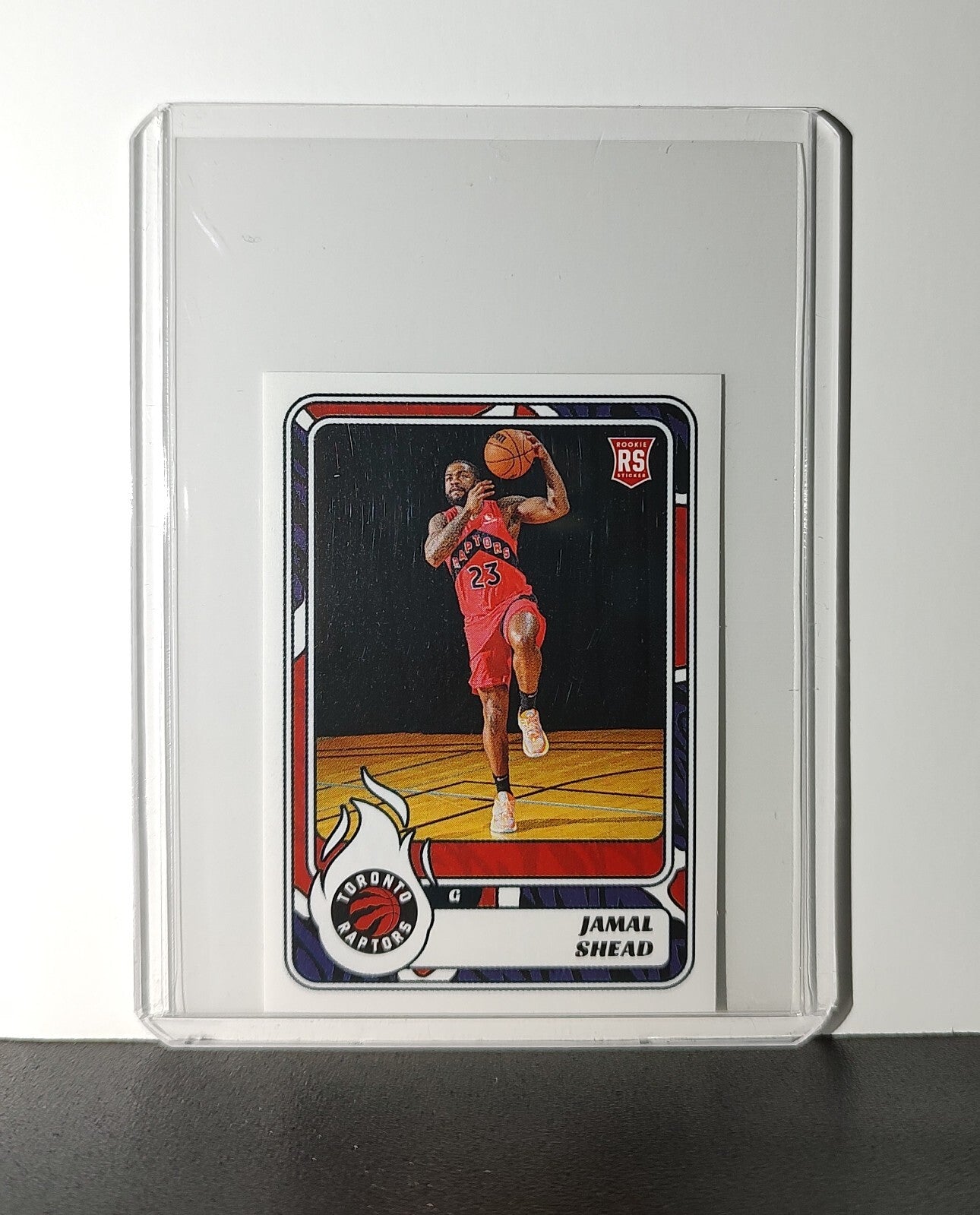 Jamal Shead 2024-25 Panini NBA #278 Sticker Card Toronto Raptors