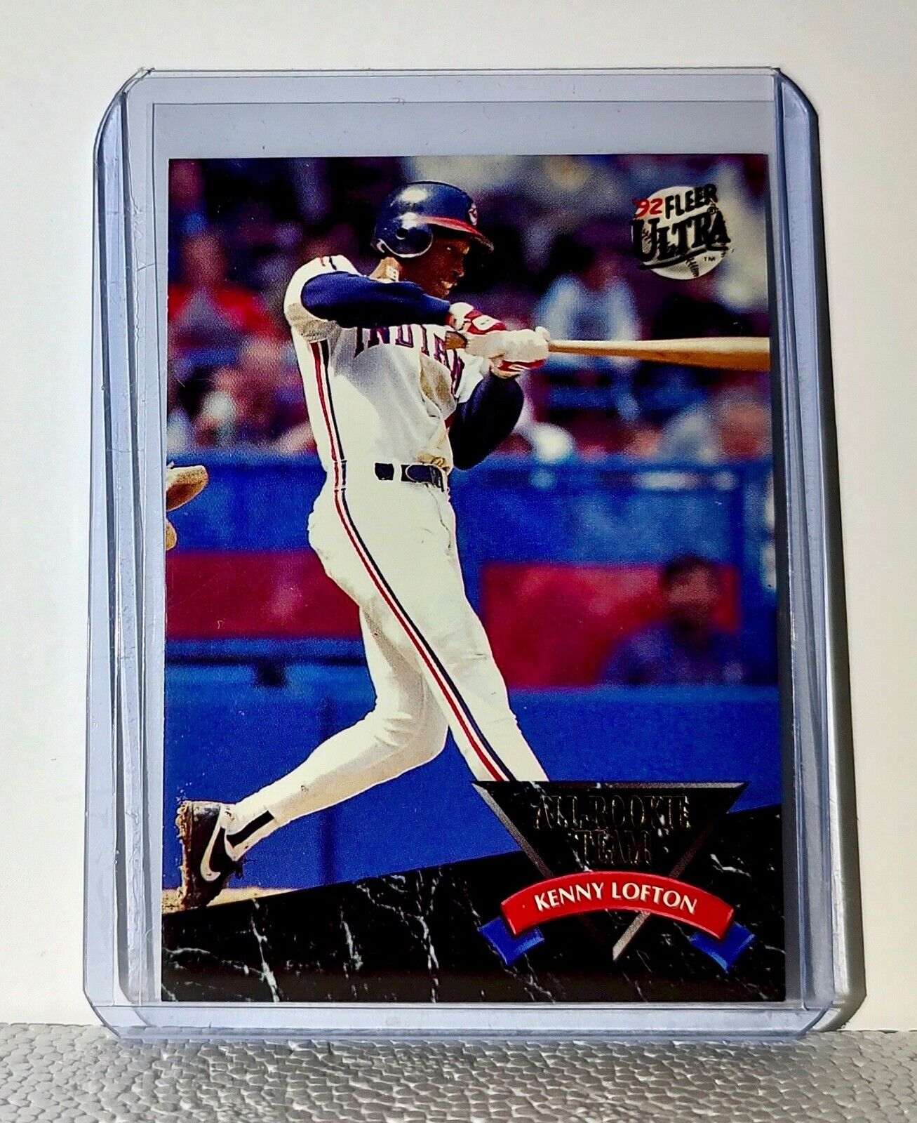 Kenny Lofton 1992 Fleer Ultra #7 All-Rookie Team MLB Card Cleveland Indians