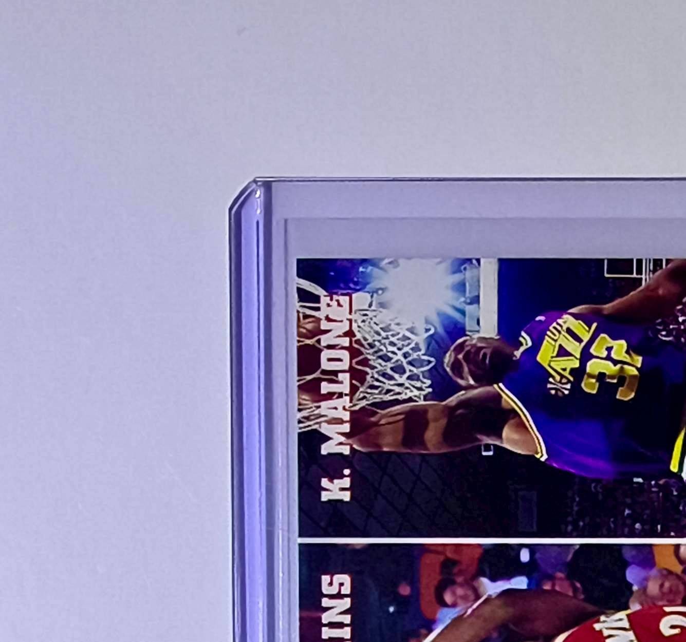 Michael Jordan Wilkins Malone 1993-94 NBA Hoops League Leaders #283 Card Bulls