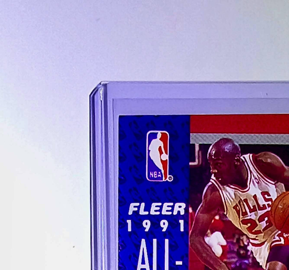 Michael Jordan 1991-92 Fleer All-Star Team #211 Basketball Card Chicago Bulls