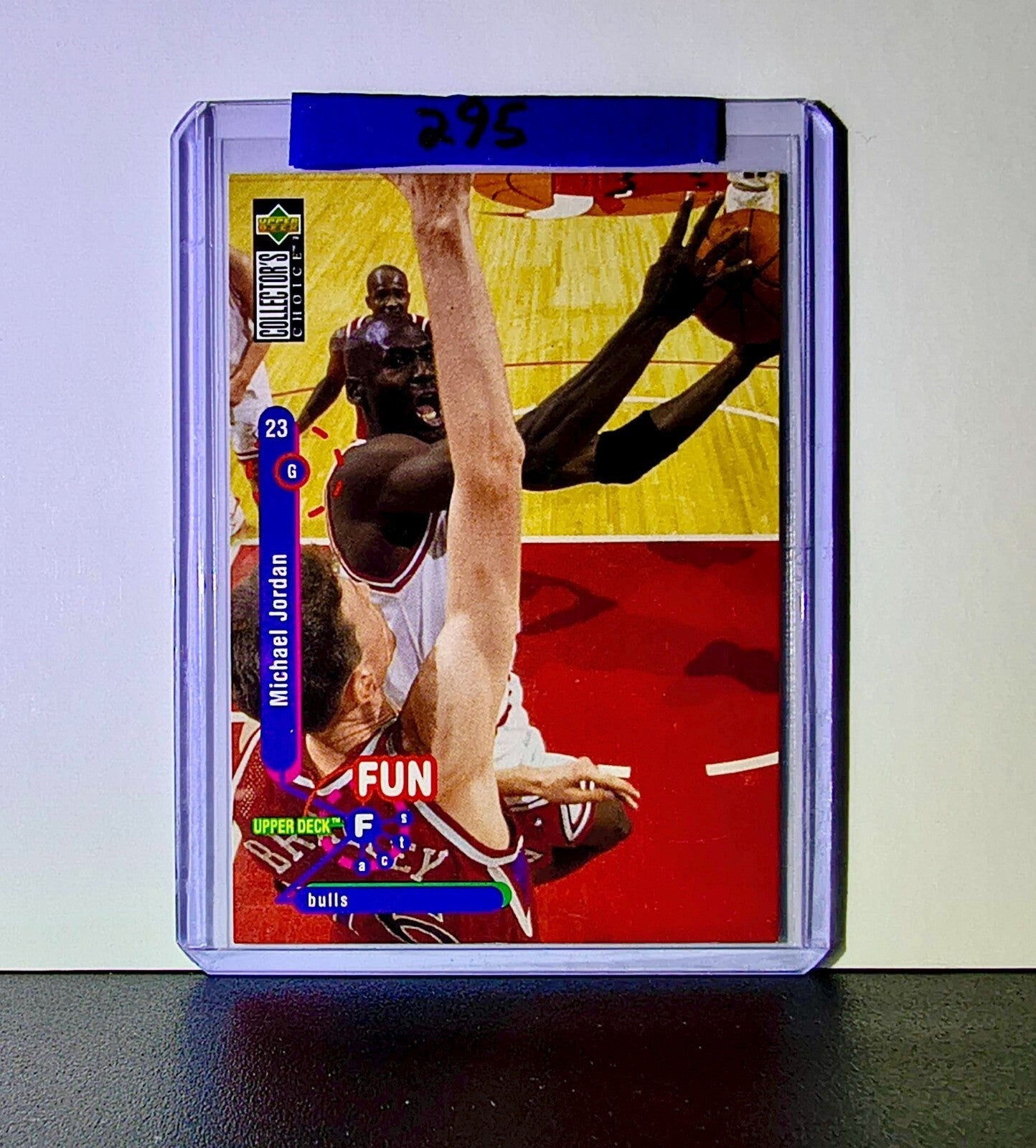 Michael Jordan 1995-96 Upper Deck Collector's Choice #169 Card Chicago Bulls