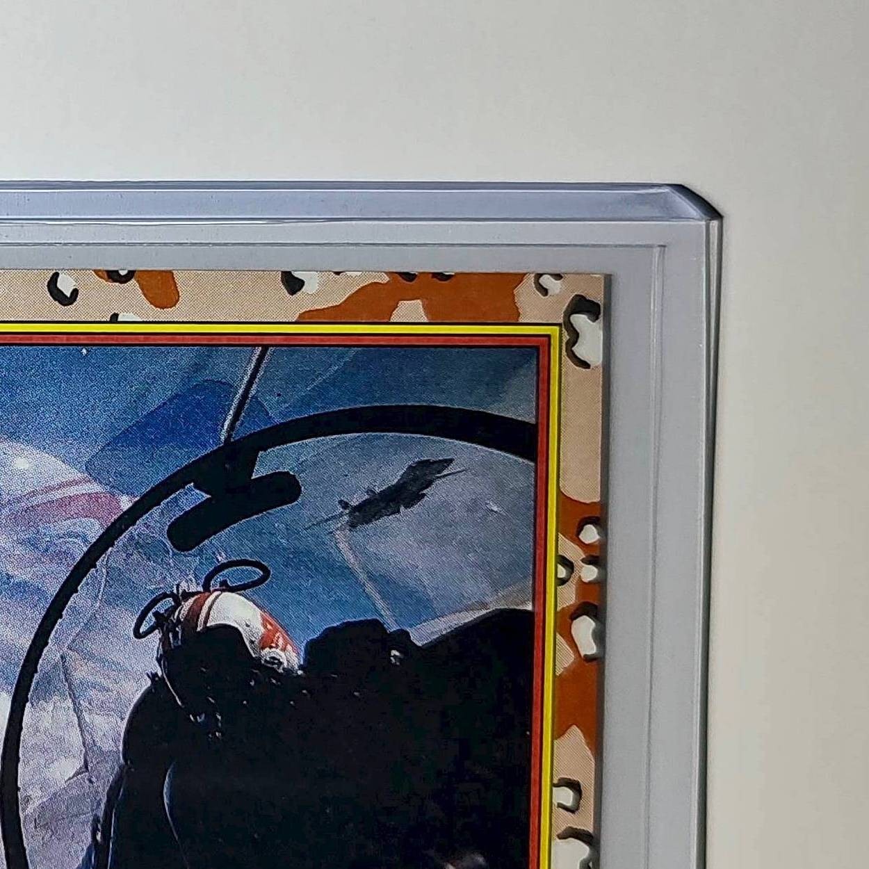 The View from Above 1991 Topps Desert Storm #81 Card