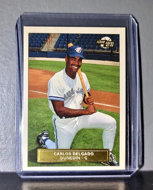 1992-93 Carlos Delgado Fleer Excel Baseball Card #242 Blue Jays