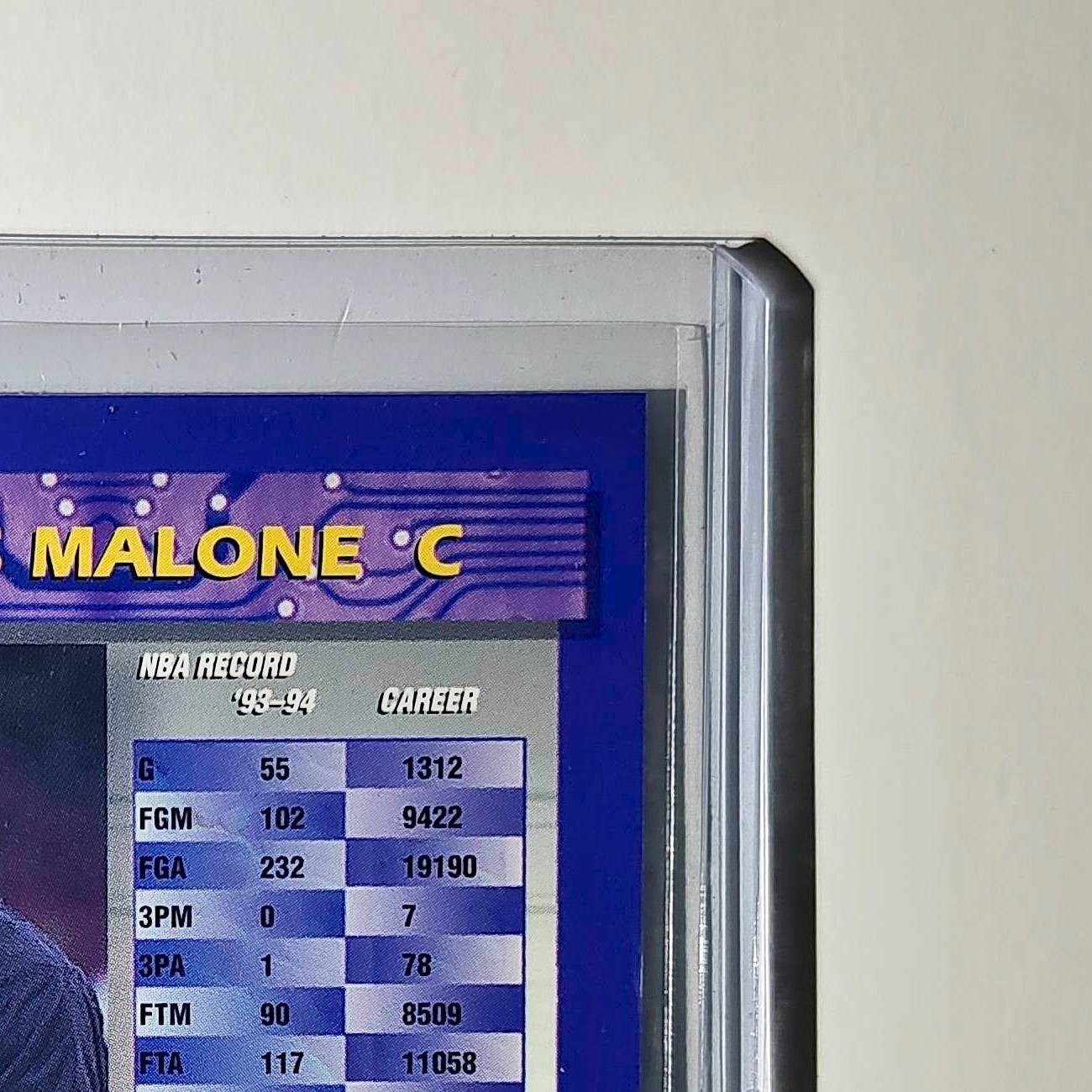 Moses Malone 1994-95 Topps Finest #268 Basketball Card