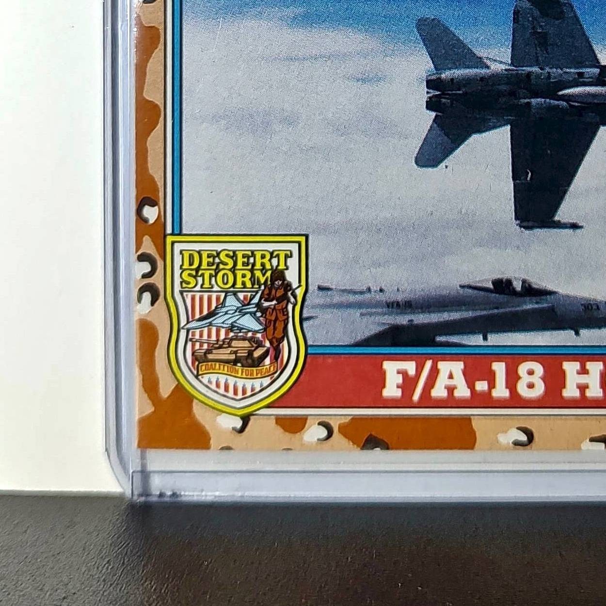 F/A-18 Hornet 1991 Topps Desert Storm #116 Card