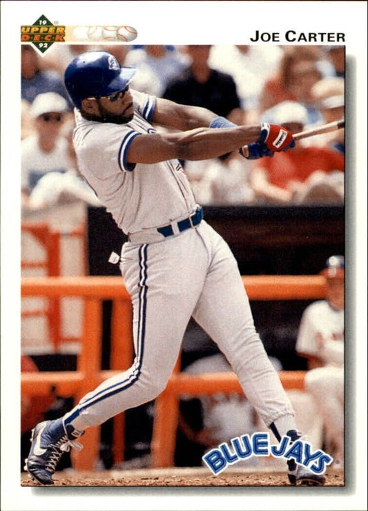 Joe Carter 1992 Upper Deck MLB #224 Baseball Card Toronto Blue Jays