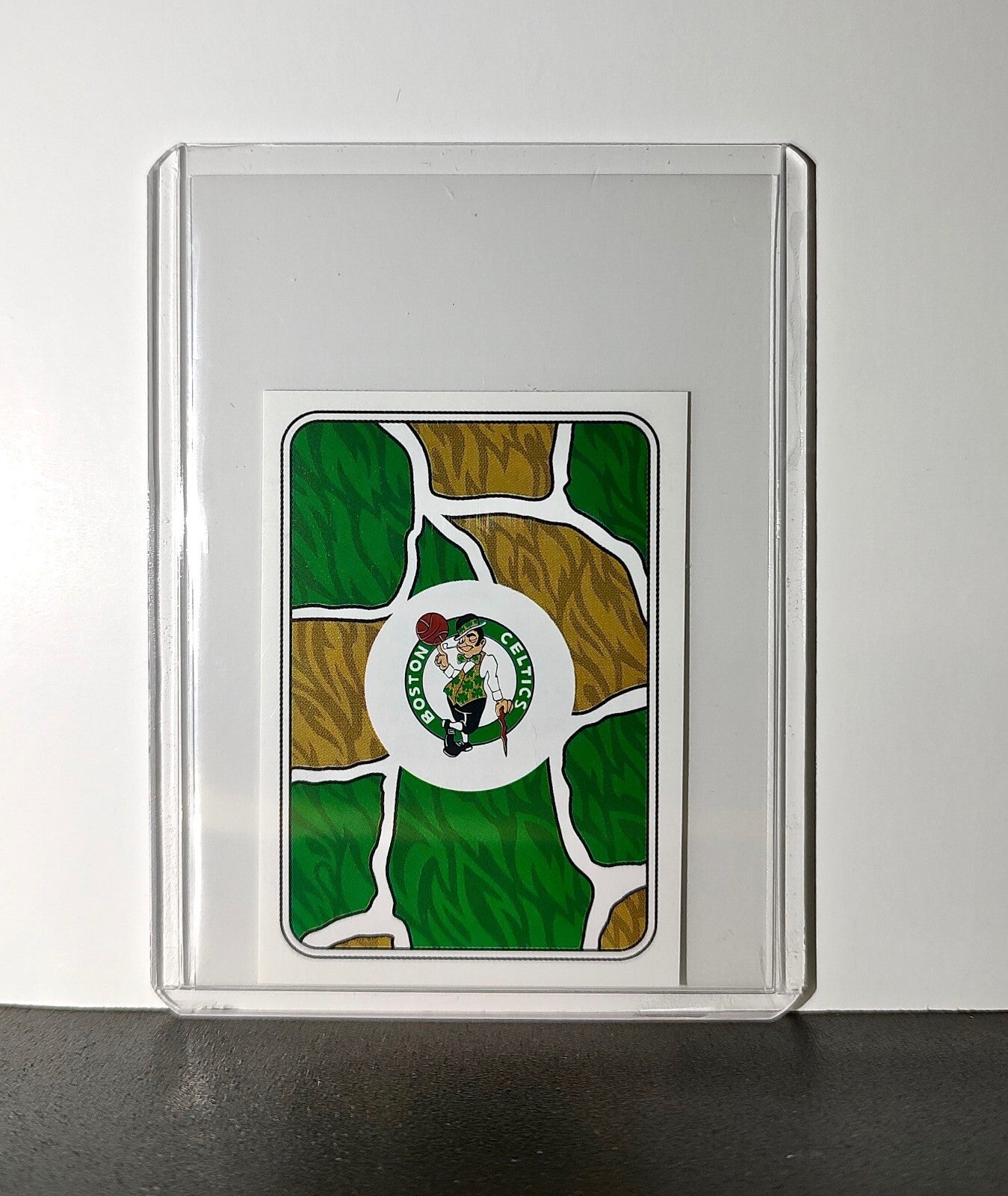 Logo 2024-25 Panini NBA #119 Sticker Card Boston Celtics