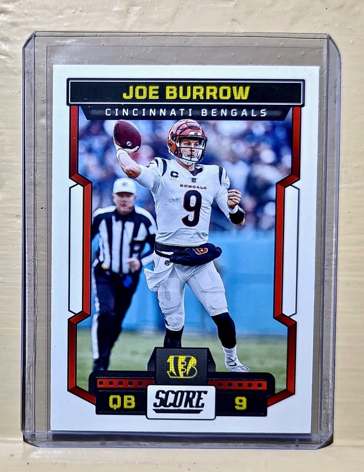 Joe Burrow 2023 Panini NFL #196 Score Football Card Cincinnati Bengals