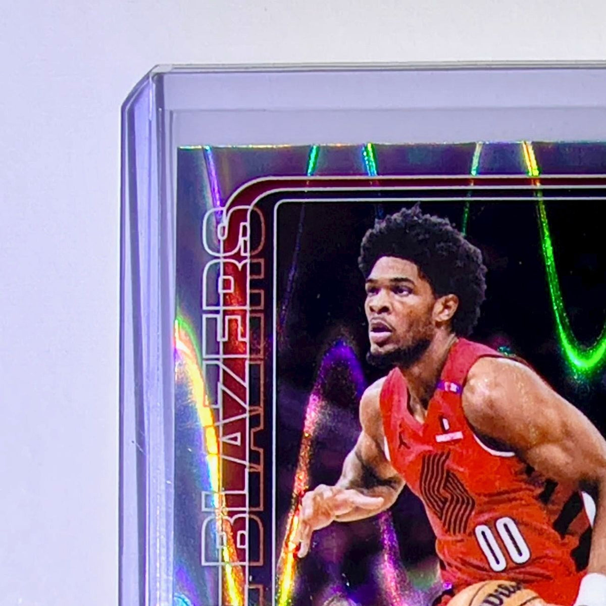 Scoot Henderson 2025-26 NBA Topps Chrome Update RayWave Refractor #85 Card