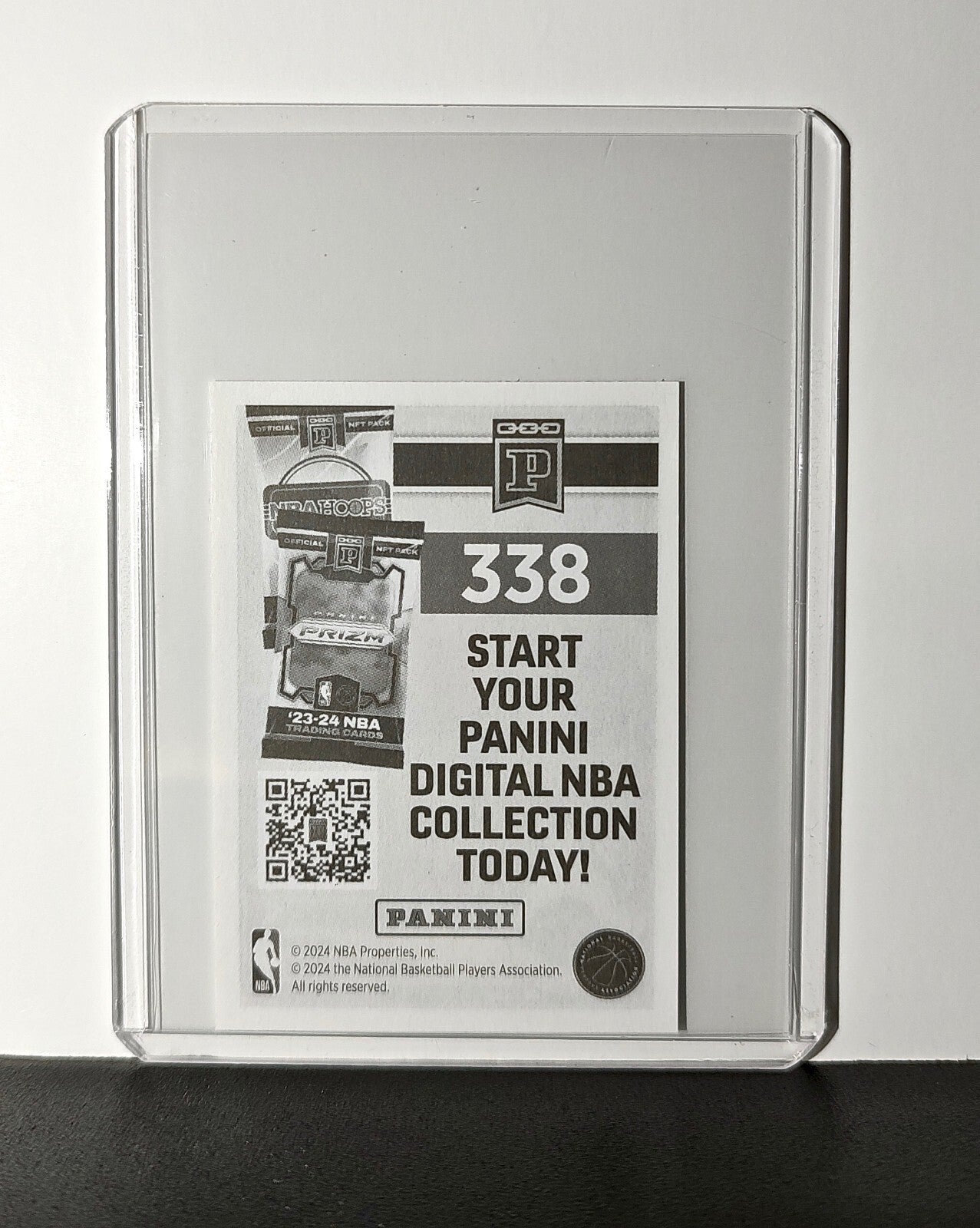 Cam Whitmore 2024-25 Panini NBA #338 Sticker Card Houston Rockets