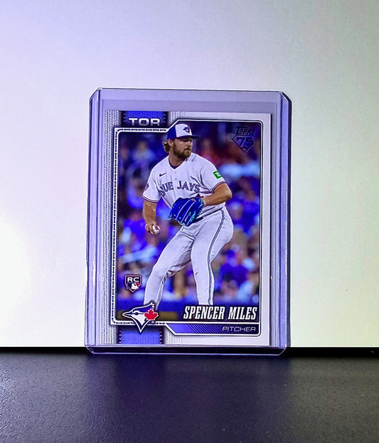 Spencer Miles Rookie 2026 Topps Update MLB #US70 Card Toronto Blue Jays