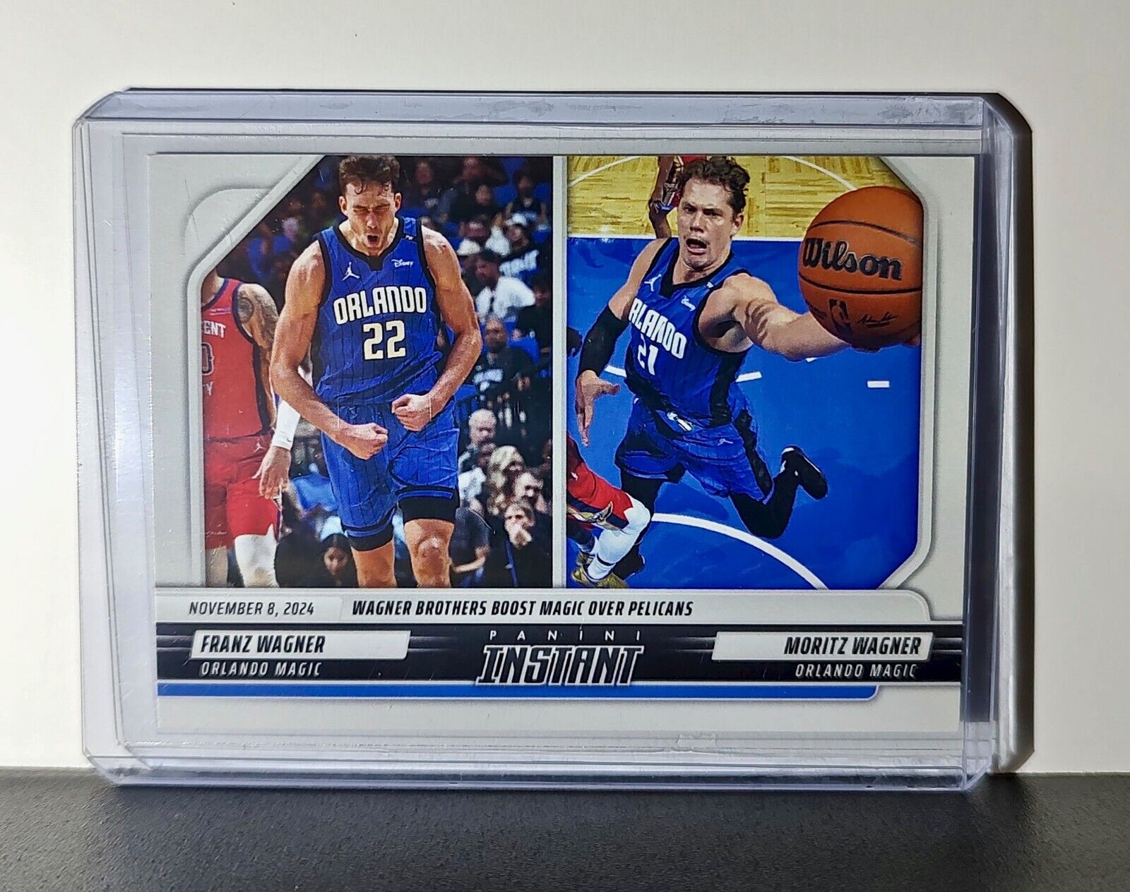 Franz Wagner / Moritz Wagner 2024-25 Panini NBA #90 Card Orlando Magic 1 of 87