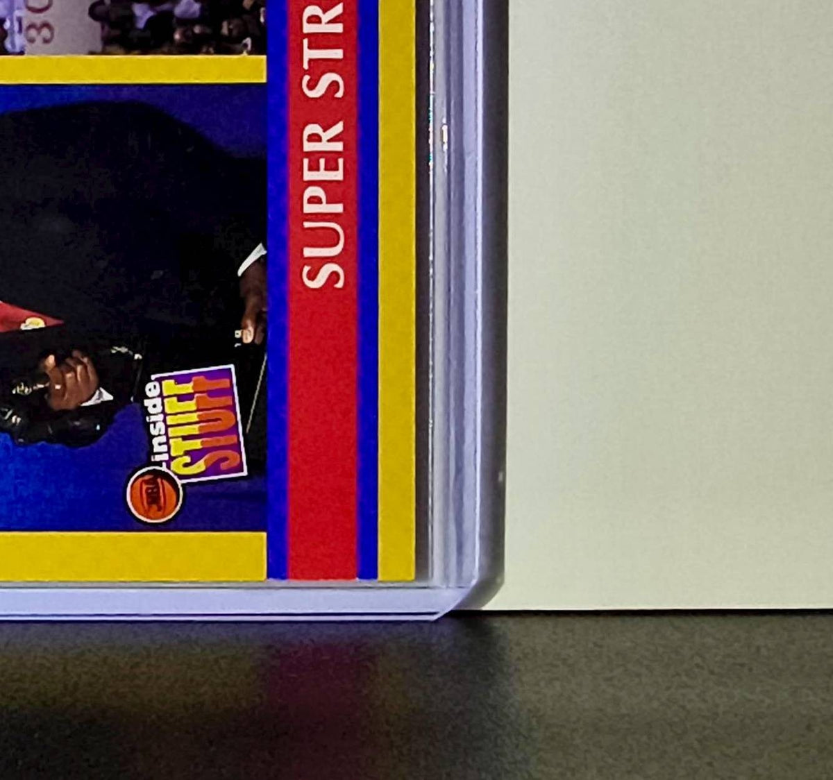Michael Jordan Magic Johnson 1990-91 NBA Hoops Super Streaks #385 Card Bulls