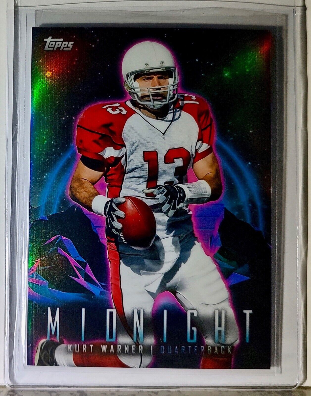 Kurt Warner 2023 Topps Midnight NFL #301 Football Card Arizona Cardinals