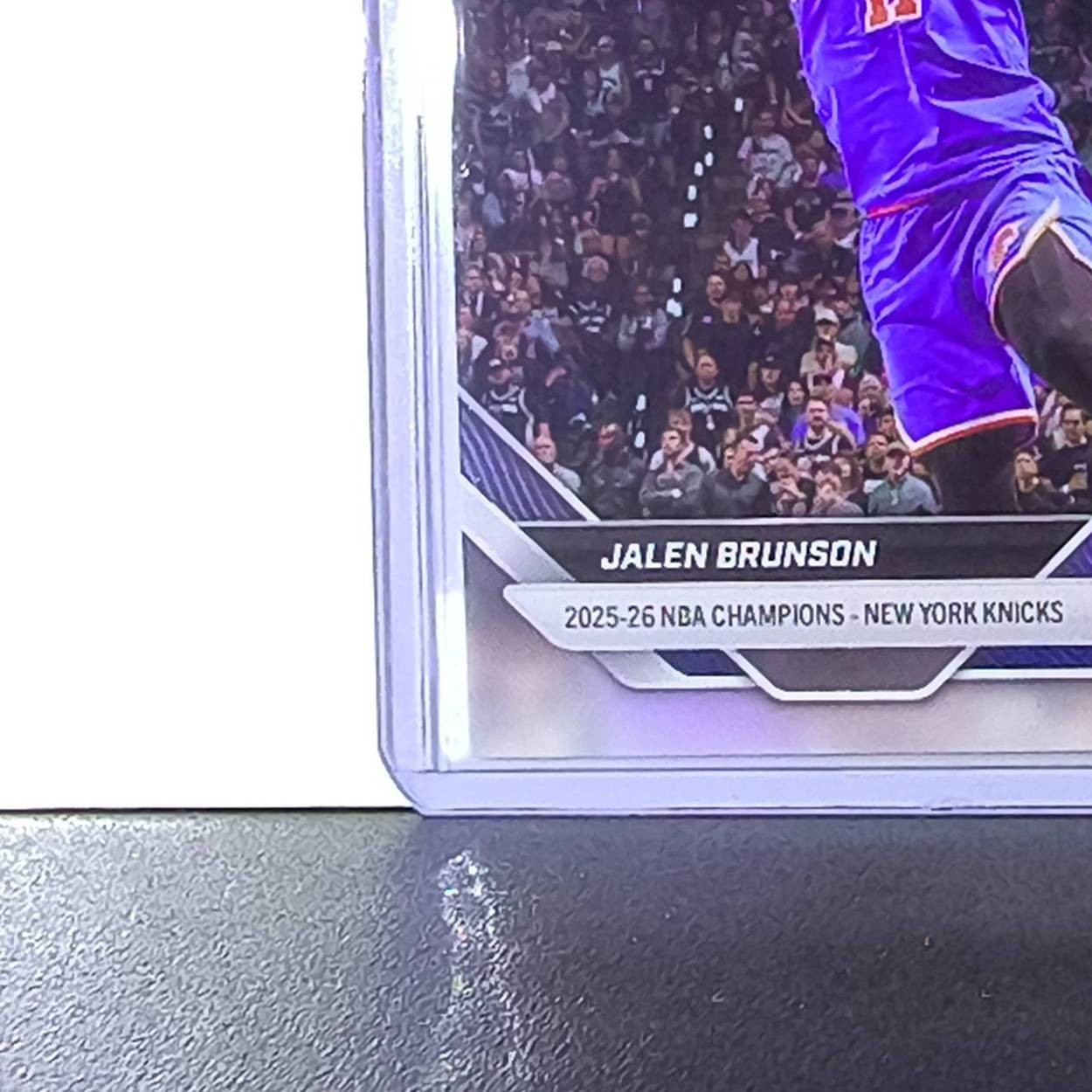 Jalen Brunson 2026 Topps Now NBA Champions #C1 Card New York Knicks