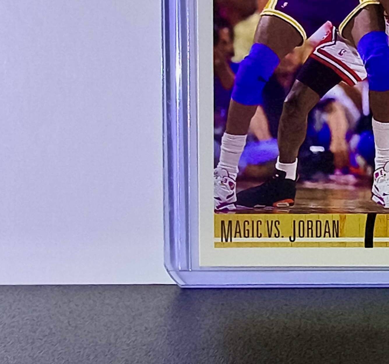 Magic Johnson Michael Jordan 1991-92 Upper Deck #34 Basketball Card Bulls
