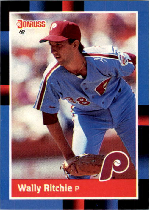 1988 Wally Ritchie Donruss Baseball Card #555