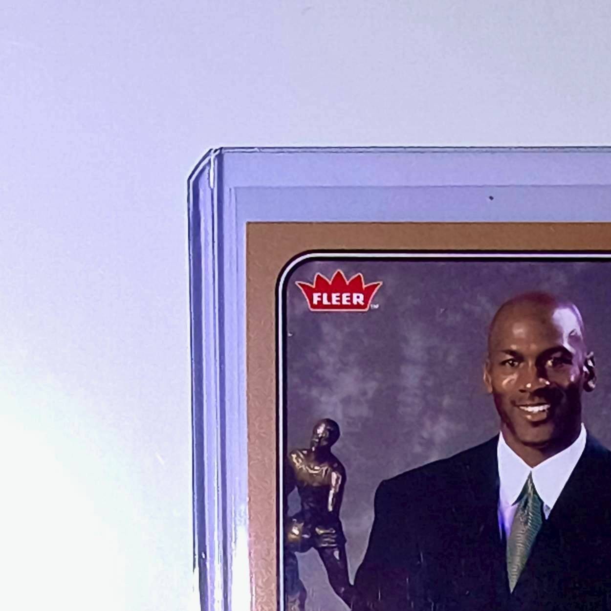 Michael Jordan 2008-09 Fleer Jordan Retrospective #MJ-19 Card Chicago Bulls