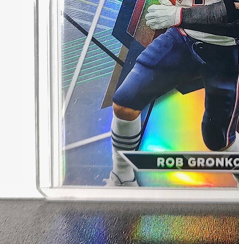 Rob Gronkowski 2023 Topps Finest NFL #213 Refractor Card New England Patriots