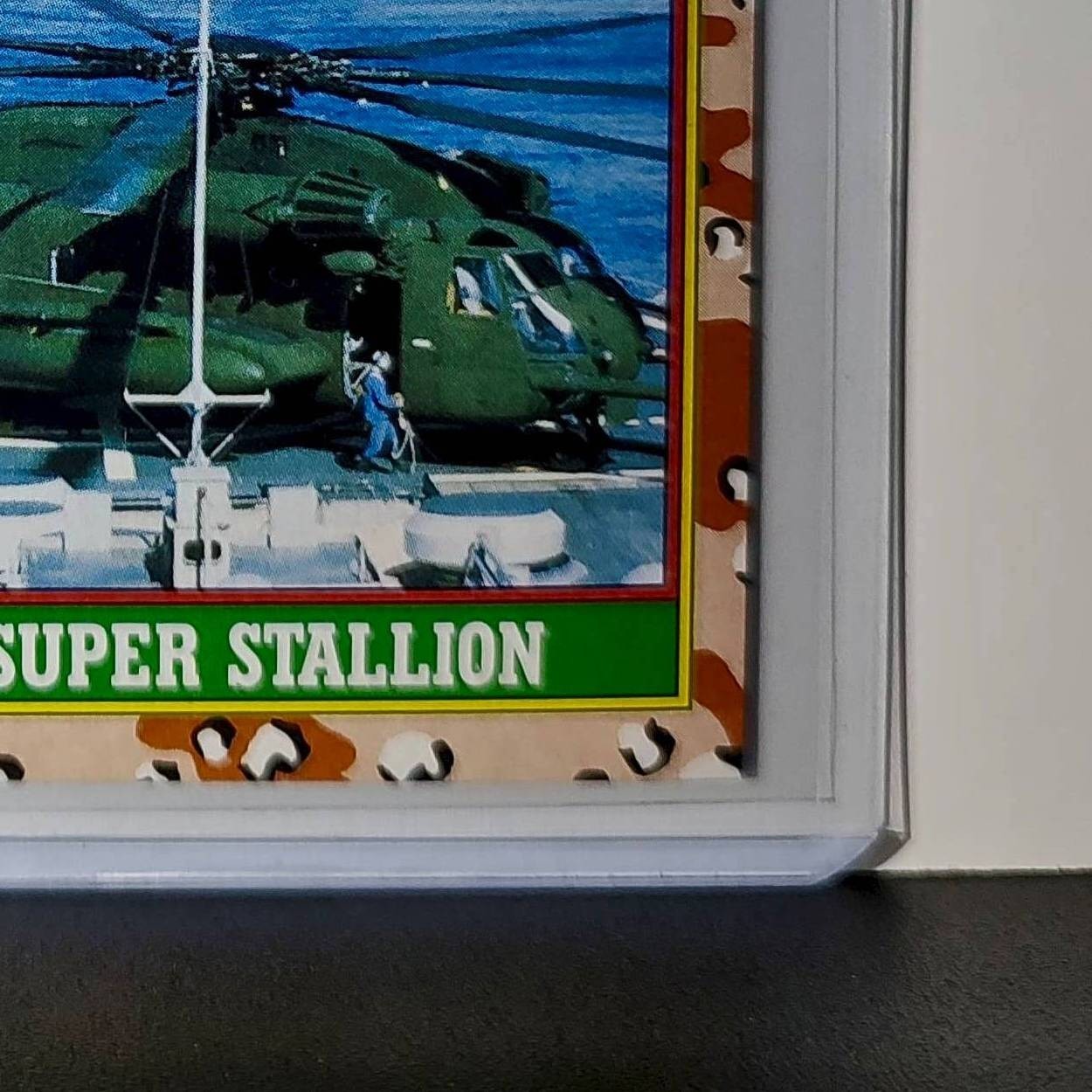 CH-53 Super Stallion 1991 Topps Desert Storm #14 Card