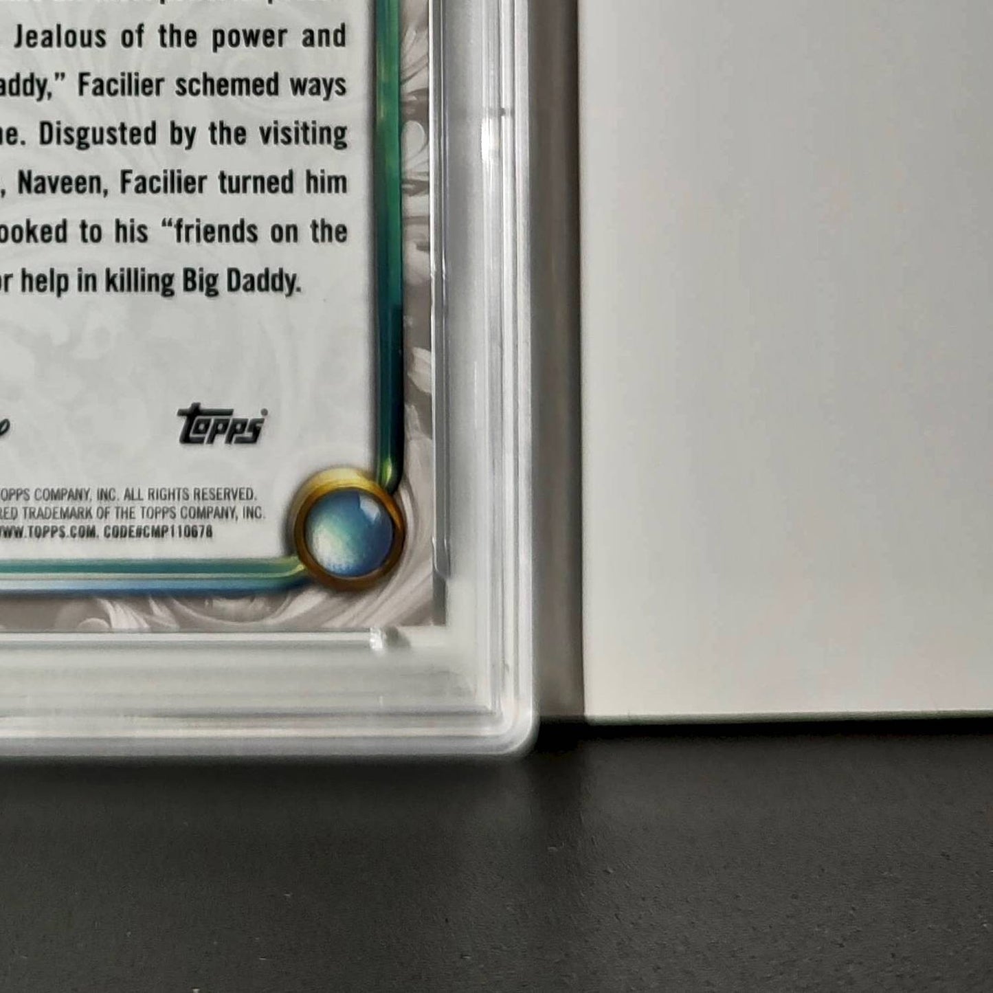Dr. Facilier 2025 Topps Disney #73 Winter The Princess and the Frog PSA 10
