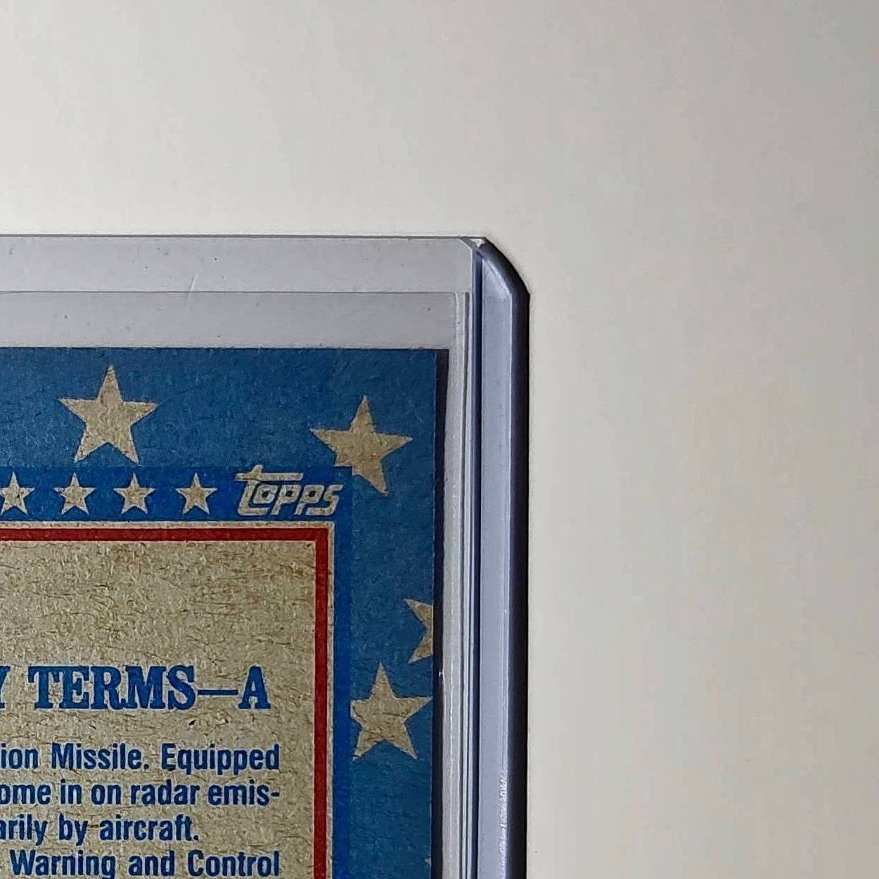 Military Terms – A 1991 Topps Desert Storm #143 Card