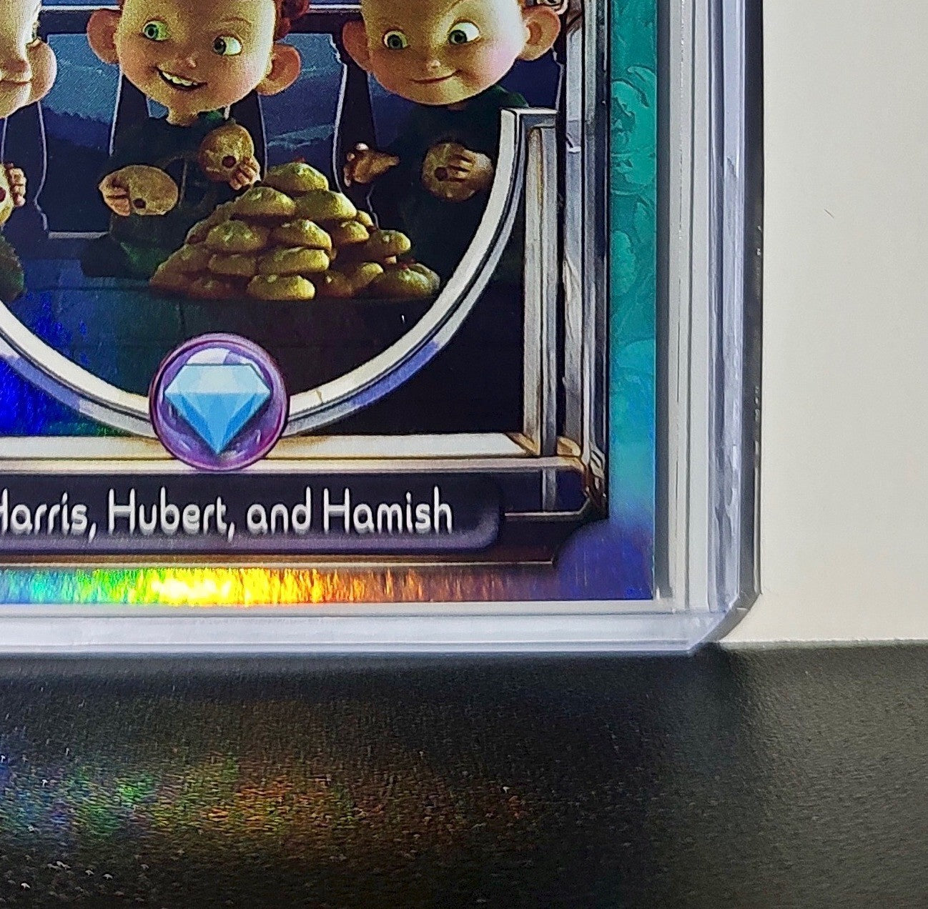 Harris, Hubert, and Hamish 2025 Topps Disney Wonder #147 Diamond Card Brave