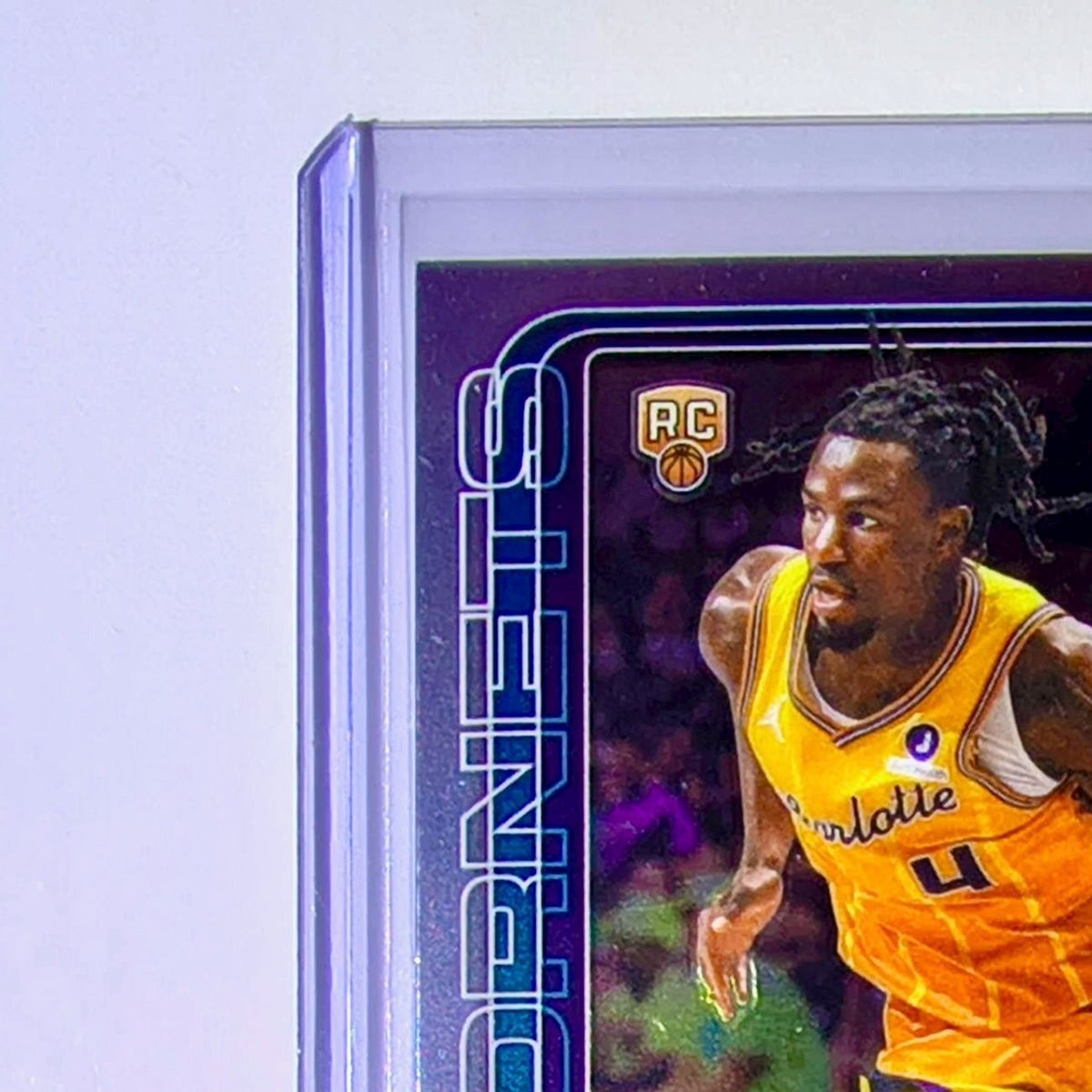 Sion James Rookie 2025-26 NBA Topps Chrome Update #183 Card Charlotte Hornets