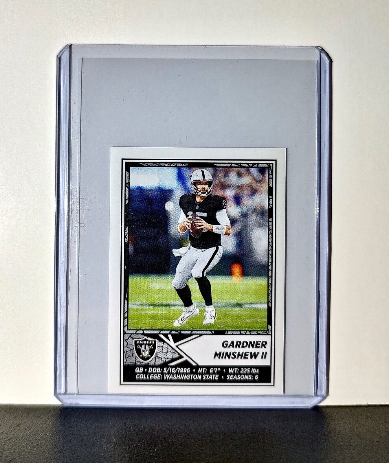 Gardner Minshew II 2024 Panini NFL Sticker #267 Las Vegas Raiders