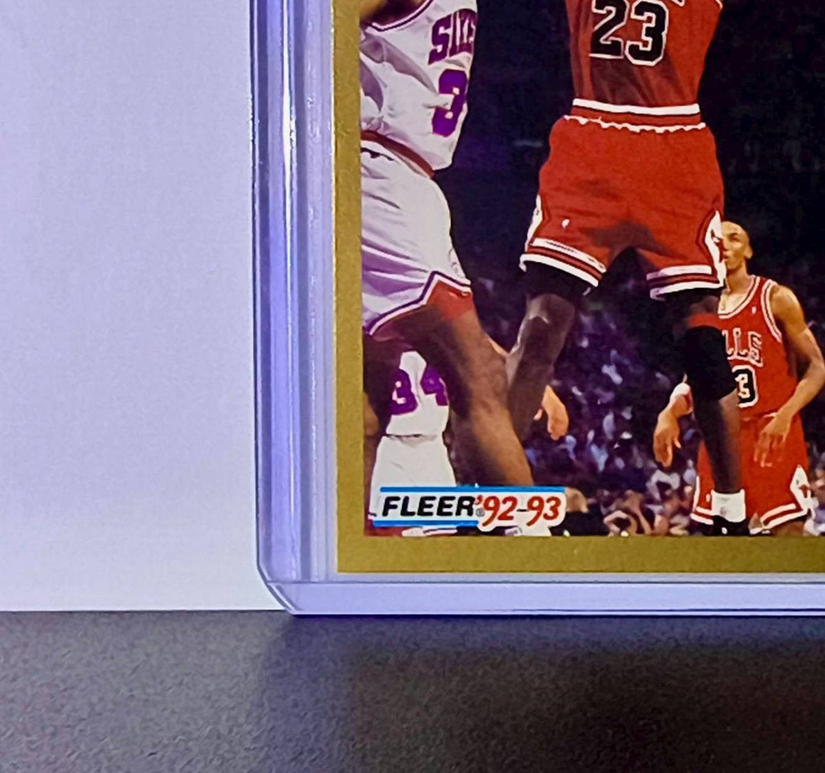 Michael Jordan 1992-93 Fleer League Leader #238 Basketball Card Chicago Bulls