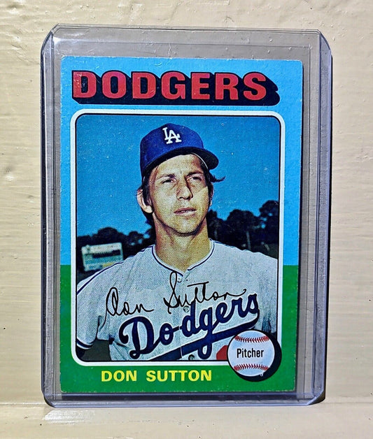 Don Sutton 1975 Topps MLB #220 Baseball Card Los Angeles Dodgers